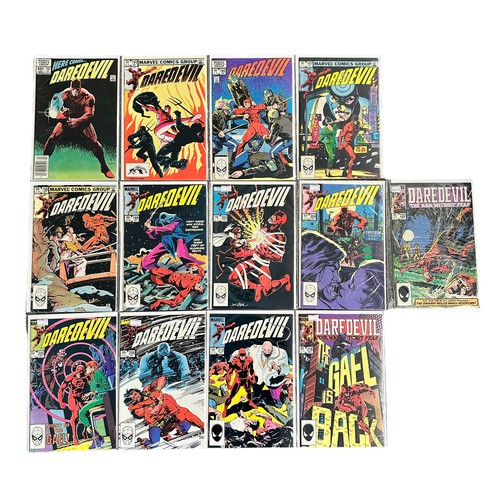 560 - Marvel Comics Daredevil 1980s Nos 193, 194, 195, 197, 198, 199, 203, 204, 205, 206, 212, 216, 222, 2... 