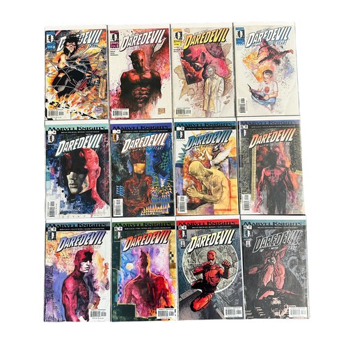 563 - Marvel Comics Daredevil Marvel Knights 2000s Nos 14, 15, 16, 17, 19, 21-35:  All 20 comics bagged & ... 