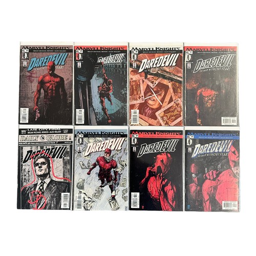 563 - Marvel Comics Daredevil Marvel Knights 2000s Nos 14, 15, 16, 17, 19, 21-35:  All 20 comics bagged & ... 