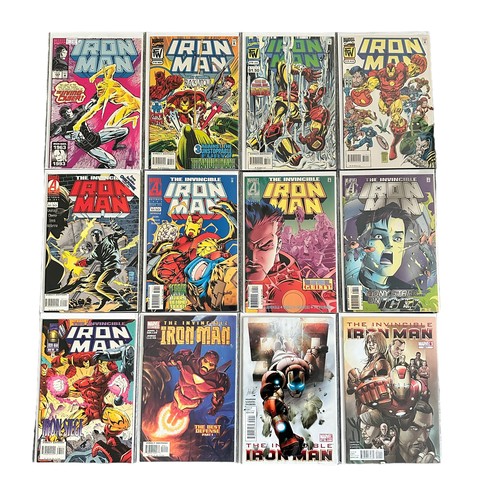 567 - Marvel Comics Iron Man 1990s Nos 289, 316, 318, 319, 321, 322, 324, 327, 331, 418, 500, 500.1, 501, ... 