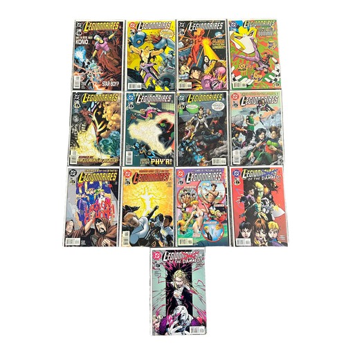 464 - DC Comics Legionnaires 1990s Nos 60-77: Legionnaires 3 1980s Nos 1, 2, 3, 4: 1996 Legionnaires Annua... 