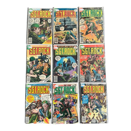 467 - DC Comics SGT ROCK 1970s Nos 304-307, 309, 310, 316, 317, 319, 320, 322, 323, 329, 332, 334, 343, 34... 