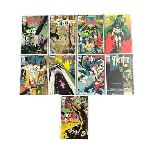 469 - DC Comics The Spectre 1980s Nos 7, 10, 11, 12, 17-22, 24-26: All 13 comics bagged & boarded, NM.