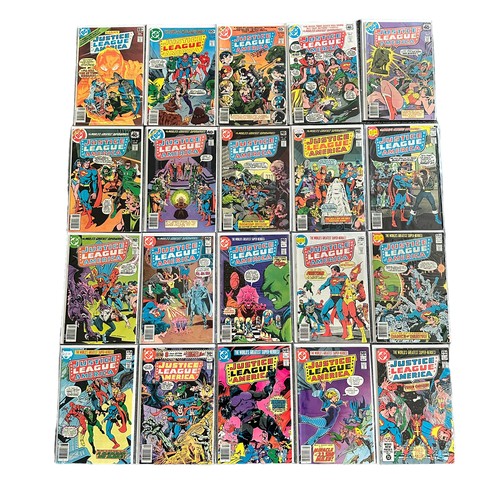 471 - DC Comics Justice League Of America 1970/80s Nos 152, 154, 158, 160, 161, 166-169, 171, 173, 175-182... 