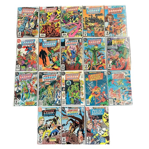 472 - DC Comics Justice League Of America 1980s Nos 218-236, 239, 240, 243-248, 250-258: All 36 comics bag... 