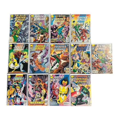 474 - DC Comics Justice League International 1980s Nos 7-11, 13, 1, 17, 19, 22, 23: Justice League Interna... 