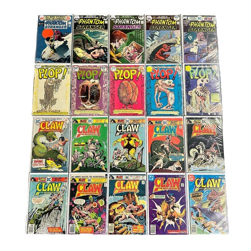 475 - selection of DC Comic Titles to include: Claw 1970s Nos 2-11: Plop 1970s Nos 2, 4, 7, 8, 12,: Phanto... 