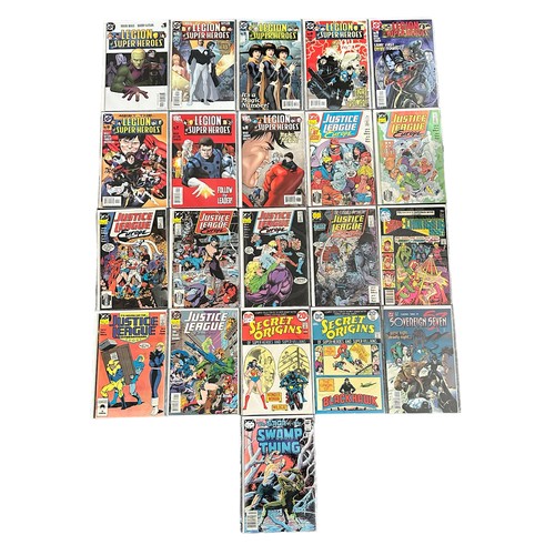 478 - Selection of DC Comic Titles to include: Legion of Super Heroes 2000s Nos 1-8: Justice League Europe... 