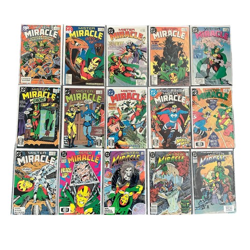 481 - DC Comics Mister Miracle 1980/90s Nos 1-13, 16, 17, 18, 21-25: Mister Miracle 1996 Nos 1-7: Mister M... 