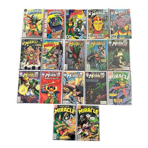 481 - DC Comics Mister Miracle 1980/90s Nos 1-13, 16, 17, 18, 21-25: Mister Miracle 1996 Nos 1-7: Mister M... 