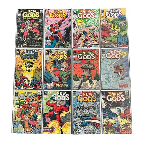 482 - DC Comics New Gods 1980s Nos 1, 2, 3, 4, 5, 6 complete set Baxter reprints: The New Gods 1980/90s No... 