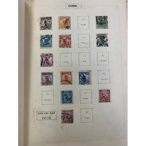 19 - World stamp collection in album, including; BC with mostly part sets U, Great Britain with 1934 re-e... 