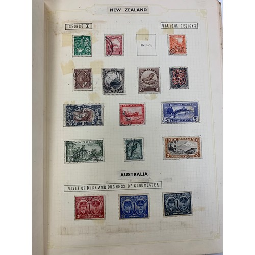 19 - World stamp collection in album, including; BC with mostly part sets U, Great Britain with 1934 re-e... 