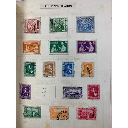 19 - World stamp collection in album, including; BC with mostly part sets U, Great Britain with 1934 re-e... 