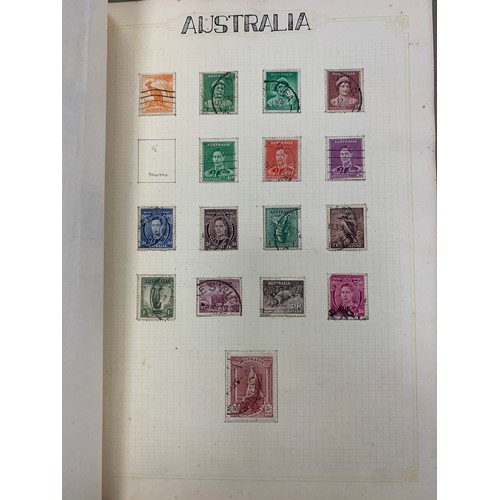 19 - World stamp collection in album, including; BC with mostly part sets U, Great Britain with 1934 re-e... 