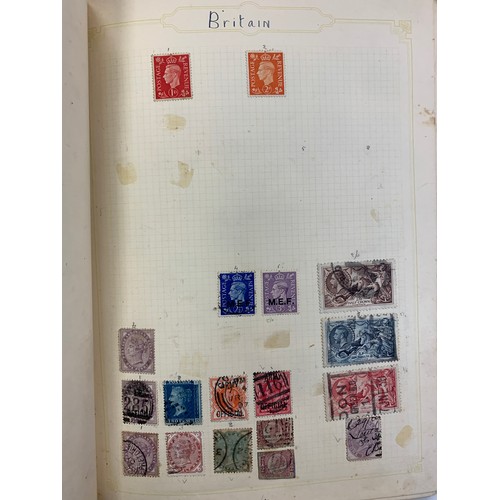 19 - World stamp collection in album, including; BC with mostly part sets U, Great Britain with 1934 re-e... 