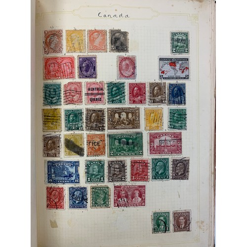 19 - World stamp collection in album, including; BC with mostly part sets U, Great Britain with 1934 re-e... 