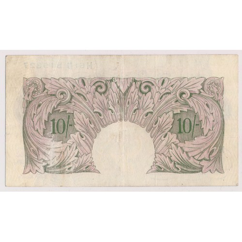 240 - GB Banknotes 10 shillings collection (13), very fine to uncirculated, with Peppiatt A96 (last series... 