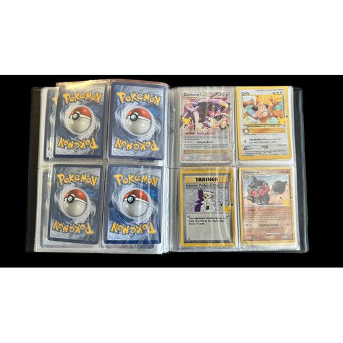 363 - Folder containing 49 Pokemon Celebration Cards. All in good condition. Holo and full art cards. QTY ... 