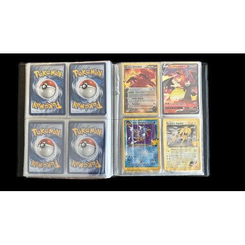 363 - Folder containing 49 Pokemon Celebration Cards. All in good condition. Holo and full art cards. QTY ... 