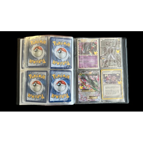 363 - Folder containing 49 Pokemon Celebration Cards. All in good condition. Holo and full art cards. QTY ... 