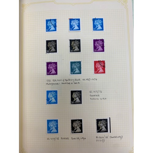 190 - Great Britain QEII FU collection in two Simplex albums, to include; 1952-54 set to 1s6d U, 1955-58 s... 