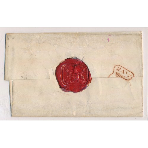 97 - Ireland, pair of covers relating to Daniel O’Connell (1775-1847) to include cover dated 1839 with po... 