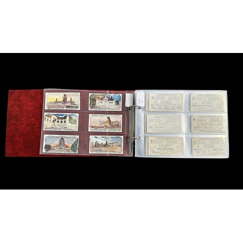 392 - Collection of Stollwerck sets, in plastic sleeves in an album with a total of  31 complete sets of 6... 