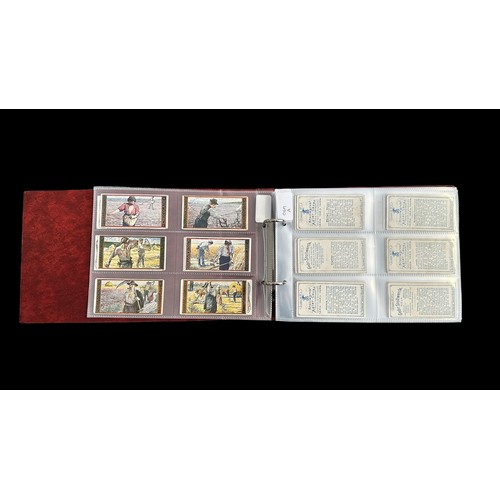 392 - Collection of Stollwerck sets, in plastic sleeves in an album with a total of  31 complete sets of 6... 