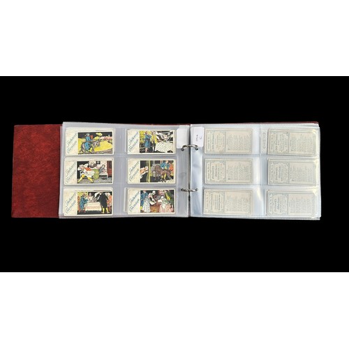 392 - Collection of Stollwerck sets, in plastic sleeves in an album with a total of  31 complete sets of 6... 