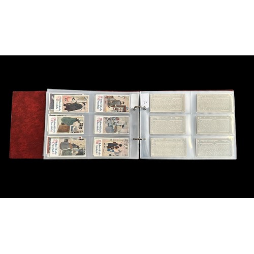 392 - Collection of Stollwerck sets, in plastic sleeves in an album with a total of  31 complete sets of 6... 