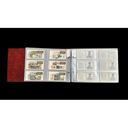 392 - Collection of Stollwerck sets, in plastic sleeves in an album with a total of  31 complete sets of 6... 