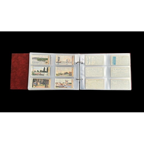 392 - Collection of Stollwerck sets, in plastic sleeves in an album with a total of  31 complete sets of 6... 