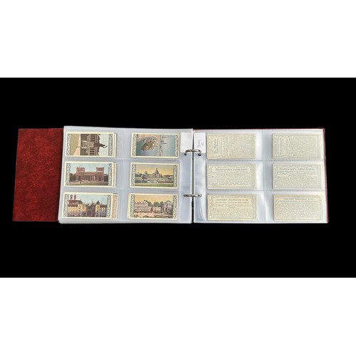 392 - Collection of Stollwerck sets, in plastic sleeves in an album with a total of  31 complete sets of 6... 