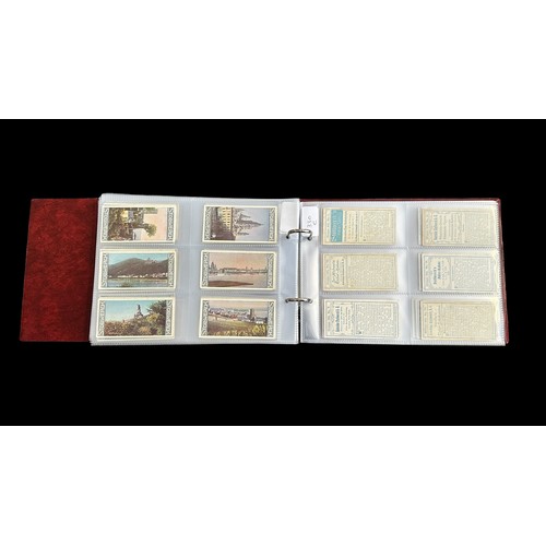 392 - Collection of Stollwerck sets, in plastic sleeves in an album with a total of  31 complete sets of 6... 