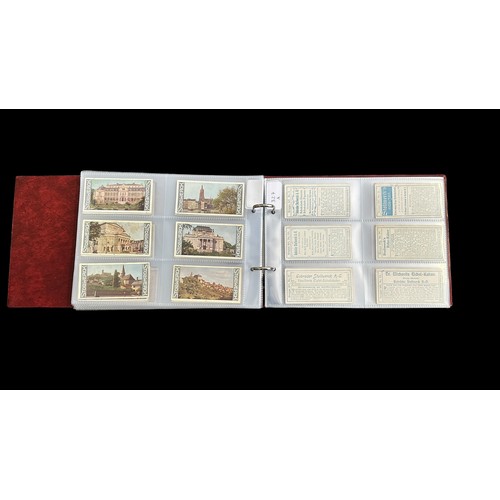 392 - Collection of Stollwerck sets, in plastic sleeves in an album with a total of  31 complete sets of 6... 