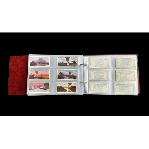 392 - Collection of Stollwerck sets, in plastic sleeves in an album with a total of  31 complete sets of 6... 