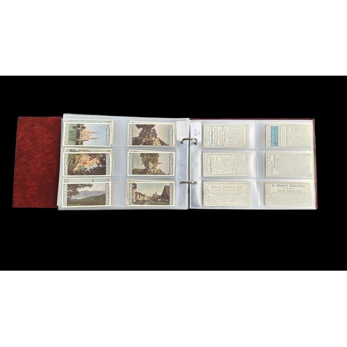 392 - Collection of Stollwerck sets, in plastic sleeves in an album with a total of  31 complete sets of 6... 