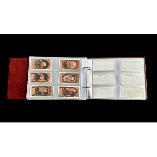 392 - Collection of Stollwerck sets, in plastic sleeves in an album with a total of  31 complete sets of 6... 