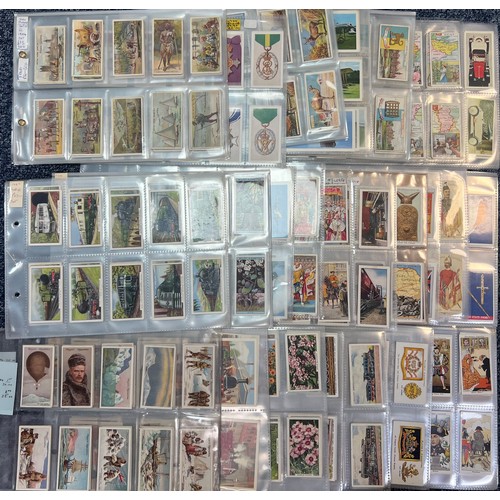 282 - Collection of cigarette cards, with 70+ sets in plastic sleeves, with examples from Ardath, Churchma... 