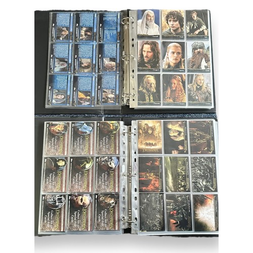 360 - Lord Of The Rings Trade Cards and Binders. Large collection of official Topps trading cards of The l... 