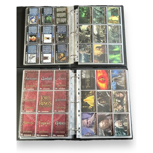 360 - Lord Of The Rings Trade Cards and Binders. Large collection of official Topps trading cards of The l... 