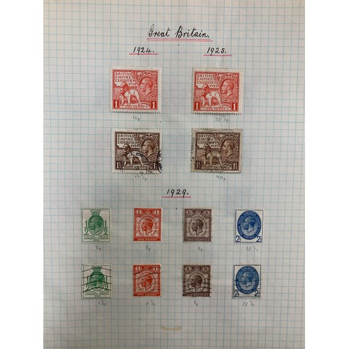 176 - Great Britain, The Four Kings range with strength in Seahorses, on loose album leaves to include; 19... 