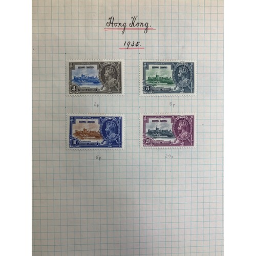 79 - Hong Kong, small early range on loose leaves to include; 1882-96 vals to 30c U (30c with C & Co canc... 