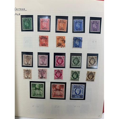 51 - British Middle East & Morocco Agencies collection in album to include; Bahrain 1956-57 set to 10r M/... 