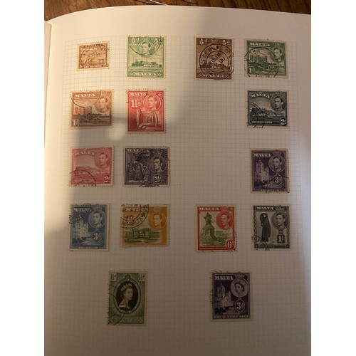 38 - British Commonwealth early to modern M/U collection in two albums, somewhat remaindered, incl Canada... 