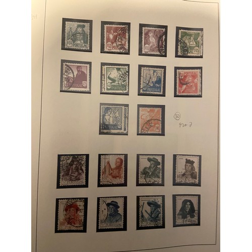 112 - Portugal early to modern M/UM and used collection in album, incl many commemorative sets etc. (100`s... 