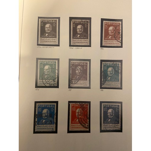 112 - Portugal early to modern M/UM and used collection in album, incl many commemorative sets etc. (100`s... 