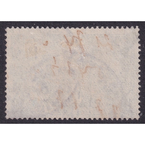 73 - German Post Offices in Turkey 1900 10pi on 2m Blue (SG 26), Used, Cat Val £65.