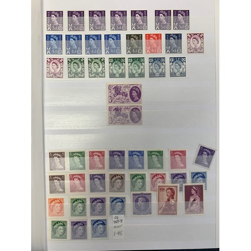 34 - British Commonwealth, celebration issue collection in three well-filled stockbooks, to include; Cana... 